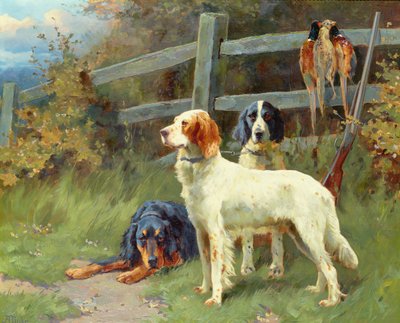 Ved Dagens Taske (par 77837) af Alfred Duke